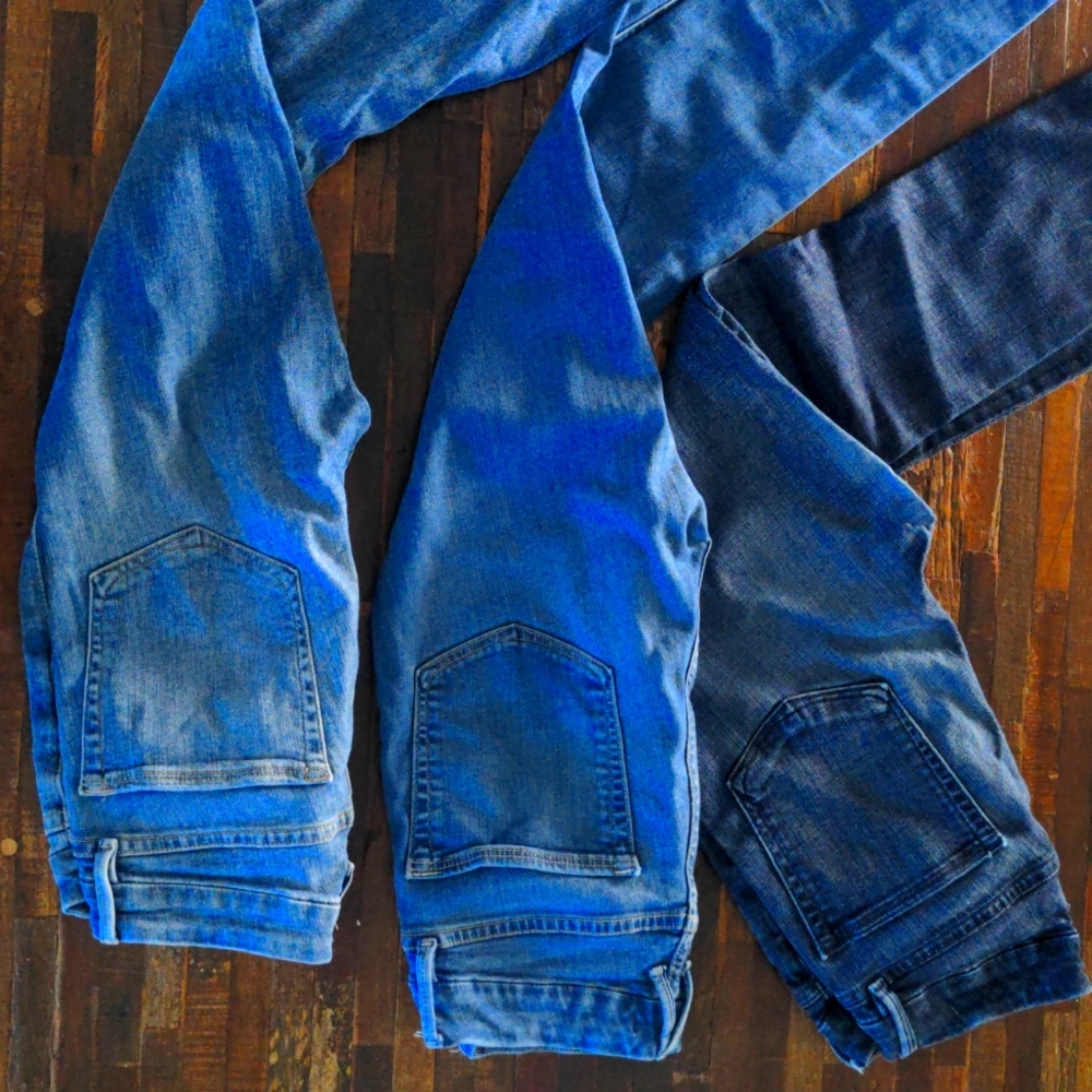 Good American high waisted jeans